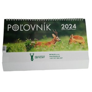 Obrázkový stolný kalendár 2024