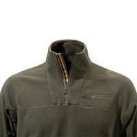 Half Zip Fleece mikina - Chocolate