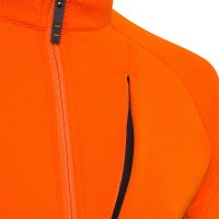 Ceramic Face Fleece mikina - Orange