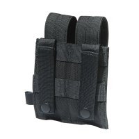 Grip-Tac Molle puzdro na dvojitý zásobník Black