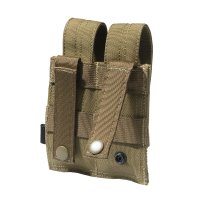 Grip-Tac Molle puzdro na dvojitý zásobník Coyote Brown