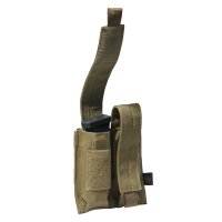 Grip-Tac Molle puzdro na dvojitý zásobník Coyote Brown