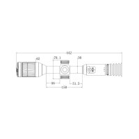 Hikmicro ALPEX A50 TN - Zameriavač digitálne nočné videnie 940 nm - prísvit Tenosight L-940 Laser