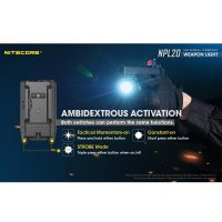 NITECORE - NPL20 Svietidlo + CR123A