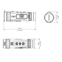 Termovízny monokulár - HIKMICRO FALCON FH25