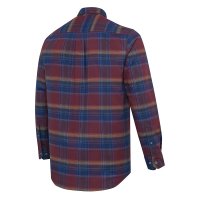 Cadet Flannel košeľa - Burgundy Check