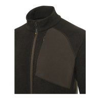 Abisko Full Zip Fleece mikina - Brown Bark