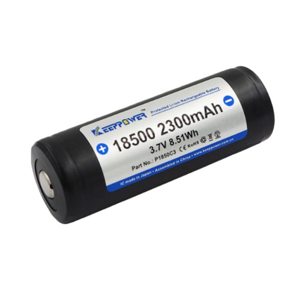 Keeppower 18500 2300mAh 3,7V - chránený