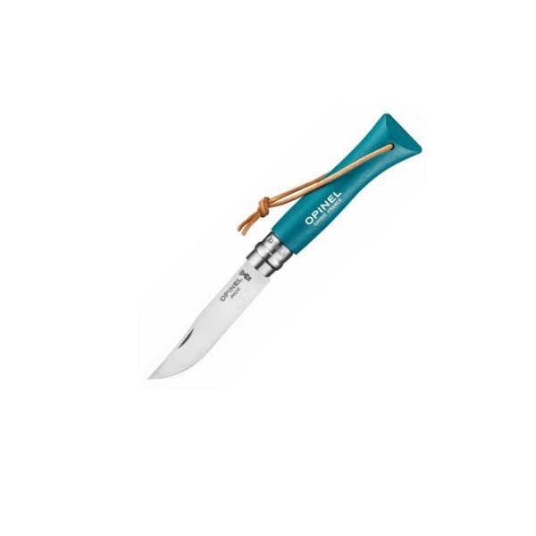 Opinel VRI N°06 Inox Trekking Turquoise 002200 nôž