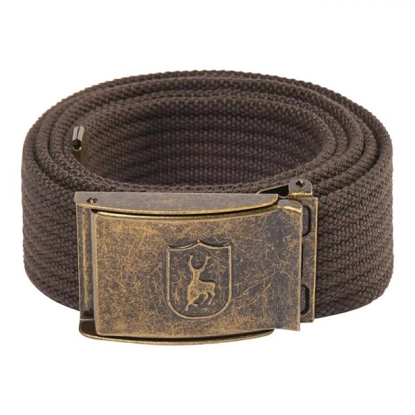 DEERHUNTER Canvas Belt - plátený opasok Otter Brown