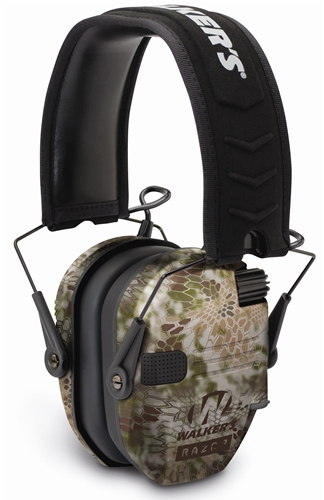 RAZOR SERIES - SLIM SHOOTER FOLDING MUFF KRYPTEK zosilovacie slúchadlá